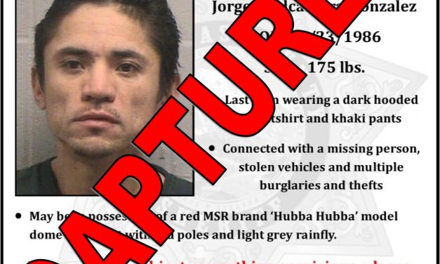 BREAKING NEWS: FUGITIVE CAPTURED