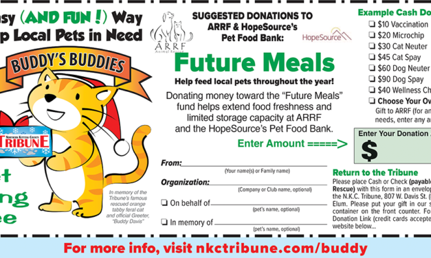 2025 Buddy’s Buddies Pet Giving Tree Donation Envelopes